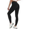 image:imageAlaroo Fleece Lined Leggings Women Fall Winter Thermal Warm Elastic High Waisted Tummy Control Workout Yoga PantsBlack02pockets Thin Fleece