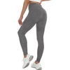 image:imageAlaroo Fleece Lined Leggings Women Fall Winter Thermal Warm Elastic High Waisted Tummy Control Workout Yoga PantsDark Grey Thin Fleece