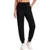 image:imageAlaroo Joggers for Women with Pockets Gym Clothes Active Pants SweatpantsBlack