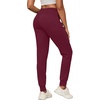 image:imageAlaroo Joggers for Women with Pockets Gym Clothes Active Pants SweatpantsWine Red