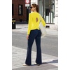 image:imageAlaroo Open Back Workout Tops for Women Long Sleeve Gym Yoga Sport Athletic Shirts Split Back Loose CropYellow