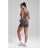 image:imageAlaroo Two Piece Workout Sets for Women Summer Casual Matching Short Set01 Leopard Print