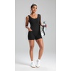 image:imageAlaroo Two Piece Workout Sets for Women Summer Casual Matching Short Set05 Solid Black
