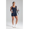 image:imageAlaroo Two Piece Workout Sets for Women Summer Casual Matching Short Set05 Solid Navy