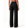 image:imageAlaroo Wide Leg Pants for Women Casual Yoga Tummy ControlBlack