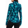 image:imageAlaroo Womens 14 Zip Long Sleeve Shirts Fishing Workout TopsBlue Print