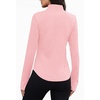 image:imageAlaroo Womens 14 Zip Long Sleeve Shirts Fishing Workout TopsPink