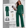 image:imageAlaroo Womens 2 Piece Workout Sets Pilates Yoga Outfits Gym Active WearGreen