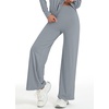 image:imageAlaroo Womens 2 Piece Workout Sets Pilates Yoga Outfits Gym Active WearGrey