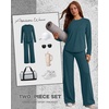 image:imageAlaroo Womens 2 Piece Workout Sets Pilates Yoga Outfits Gym Active WearTeal