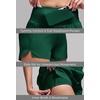 image:imageAlaroo Womens Athletic Shorts High Waisted Liner Running Shorts for Tennis Workout Gym Track Yoga with Pockets 2026Green