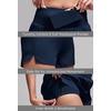 image:imageAlaroo Womens Athletic Shorts High Waisted Liner Running Shorts for Tennis Workout Gym Track Yoga with Pockets 2026Navy Blue