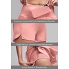 image:imageAlaroo Womens Athletic Shorts High Waisted Liner Running Shorts for Tennis Workout Gym Track Yoga with Pockets 2026Pink