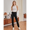 image:imageAlaroo Womens Joggers Pants 27 High Waisted Athletic Workout Sweatpants for Lounge Running Yoga GymBlack
