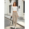 image:imageAlaroo Womens Joggers Pants 27 High Waisted Athletic Workout Sweatpants for Lounge Running Yoga GymKhaki