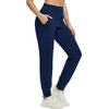 image:imageAlaroo Womens Joggers Pants 27 High Waisted Athletic Workout Sweatpants for Lounge Running Yoga GymNavy