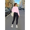 image:imageAlaroo Womens Long Sleeve Shirts Oversize Crop Top Workout OutfitsPink