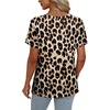image:imageAlaroo Womens Summer Tops 2026 V Neck Short Sleeve Shirts Trendy Dressy Casual Vacation Outfits PrintedPrint 18
