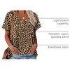 image:imageAlaroo Womens Summer Tops 2026 V Neck Short Sleeve Shirts Trendy Dressy Casual Vacation Outfits PrintedPrint 20