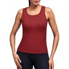 image:imageAlaroo Workout Tank Tops for Women Racerback Athletic Gym Clothes Womens Yoga Tight Fit Sleeveless Shirts ActivewearBurgundy