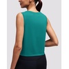 image:imageAlaroo Workout Tank Tops for Women Sleeveless Crop Top Lightweight Athletic Tank Top Yoga Running Pilates 2026Green