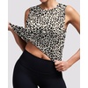 image:imageAlaroo Workout Tank Tops for Women Sleeveless Crop Top Lightweight Athletic Tank Top Yoga Running Pilates 2026Leopard Print
