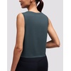 image:imageAlaroo Workout Tank Tops for Women Sleeveless Crop Top Lightweight Athletic Tank Top Yoga Running Pilates 2026Navy Blue