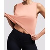 image:imageAlaroo Workout Tank Tops for Women Sleeveless Crop Top Lightweight Athletic Tank Top Yoga Running Pilates 2026Pink