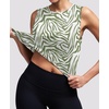 image:imageAlaroo Workout Tank Tops for Women Sleeveless Crop Top Lightweight Athletic Tank Top Yoga Running Pilates 2026Zebra Print