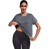 image:imageAlaroo Workout Tops for Women Short Sleeve TShirts Loose Fit Athletic Fitness Clothing for Gym Running Yoga Summer Tops 2026Navy Blue