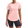 image:imageAlaroo Workout Tops for Women Short Sleeve TShirts Loose Fit Athletic Fitness Clothing for Gym Running Yoga Summer Tops 2026Pink