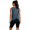 image:imageWorkout Tops for Women Loose Fit Sleeveless Yoga Tank Tops Crew Neck Fitness Clothing Athletic Running Gym ShirtsNavy Blue
