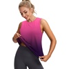image:imageWorkout Tops for Women Loose Fit Sleeveless Yoga Tank Tops Crew Neck Fitness Clothing Athletic Running Gym ShirtsPrinted 1