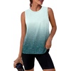 image:imageWorkout Tops for Women Loose Fit Sleeveless Yoga Tank Tops Crew Neck Fitness Clothing Athletic Running Gym ShirtsPrinted 2