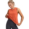 image:imageWorkout Tops for Women Loose Fit Sleeveless Yoga Tank Tops Crew Neck Fitness Clothing Athletic Running Gym ShirtsRed
