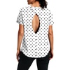 White Polka Dots