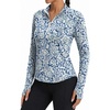 Blue White Floral