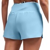 image:imageAlaroo Womens Athletic Shorts High Waisted Liner Running Shorts for Tennis Workout Gym Track Yoga with Pockets 2026Blue