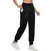 image:imageAlaroo Womens Joggers Pants 27 High Waisted Athletic Workout Sweatpants for Lounge Running Yoga GymBlack