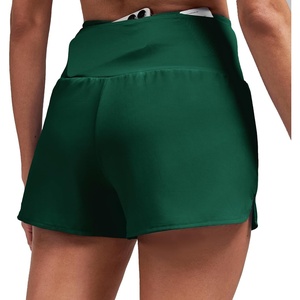 image:imageAlaroo Womens Athletic Shorts High Waisted Liner Running Shorts for Tennis Workout Gym Track Yoga with Pockets 2026Green