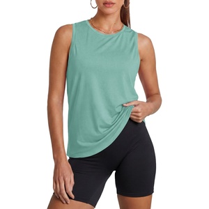 image:imageAlaroo Workout Tank Tops for Women Athletic Pilates Sleeveless OutfitsGreen