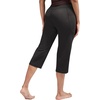 image:imageAlaroo Capri Pants for Women High Waisted Yoga Pants with Pockets  Cropped Workout Leggings for Athletic Casual SummerDark Grey