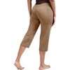 image:imageAlaroo Capri Pants for Women High Waisted Yoga Pants with Pockets  Cropped Workout Leggings for Athletic Casual SummerKhaki