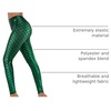 image:imageAlaroo Halloween Shiny Fish Scale Mermaid Leggings for Women Pants S4XL01green
