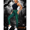 image:imageAlaroo Halloween Shiny Fish Scale Mermaid Leggings for Women Pants S4XL01green