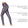 image:imageAlaroo Halloween Shiny Fish Scale Mermaid Leggings for Women Pants S4XL04rainbow