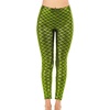 image:imageAlaroo Halloween Shiny Fish Scale Mermaid Leggings for Women Pants S4XL08lightgreen