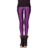 image:imageAlaroo Halloween Shiny Fish Scale Mermaid Leggings for Women Pants S4XL09purple