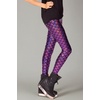 image:imageAlaroo Halloween Shiny Fish Scale Mermaid Leggings for Women Pants S4XL09purple
