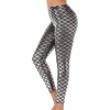 image:imageAlaroo Halloween Shiny Fish Scale Mermaid Leggings for Women Pants S4XL10silver